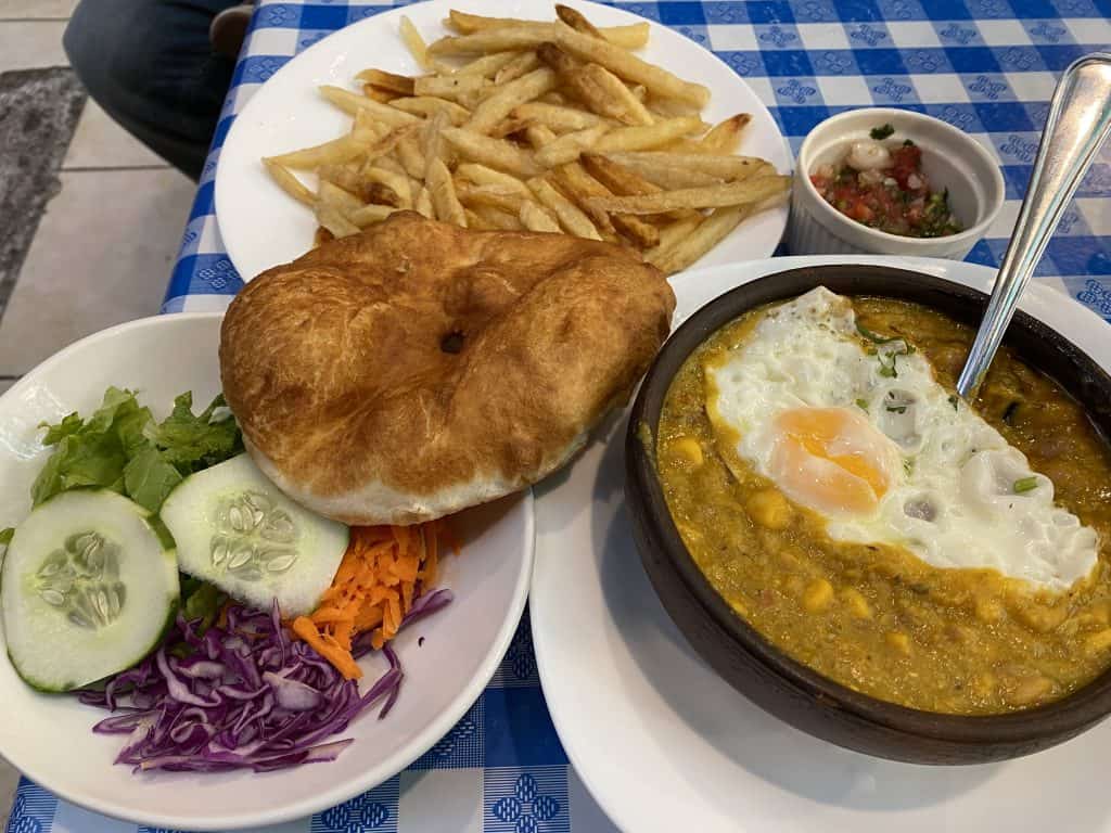Typical Chilean Lunch